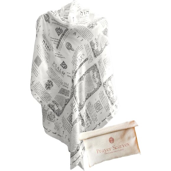 Christian Prayer Shawl - 35x70